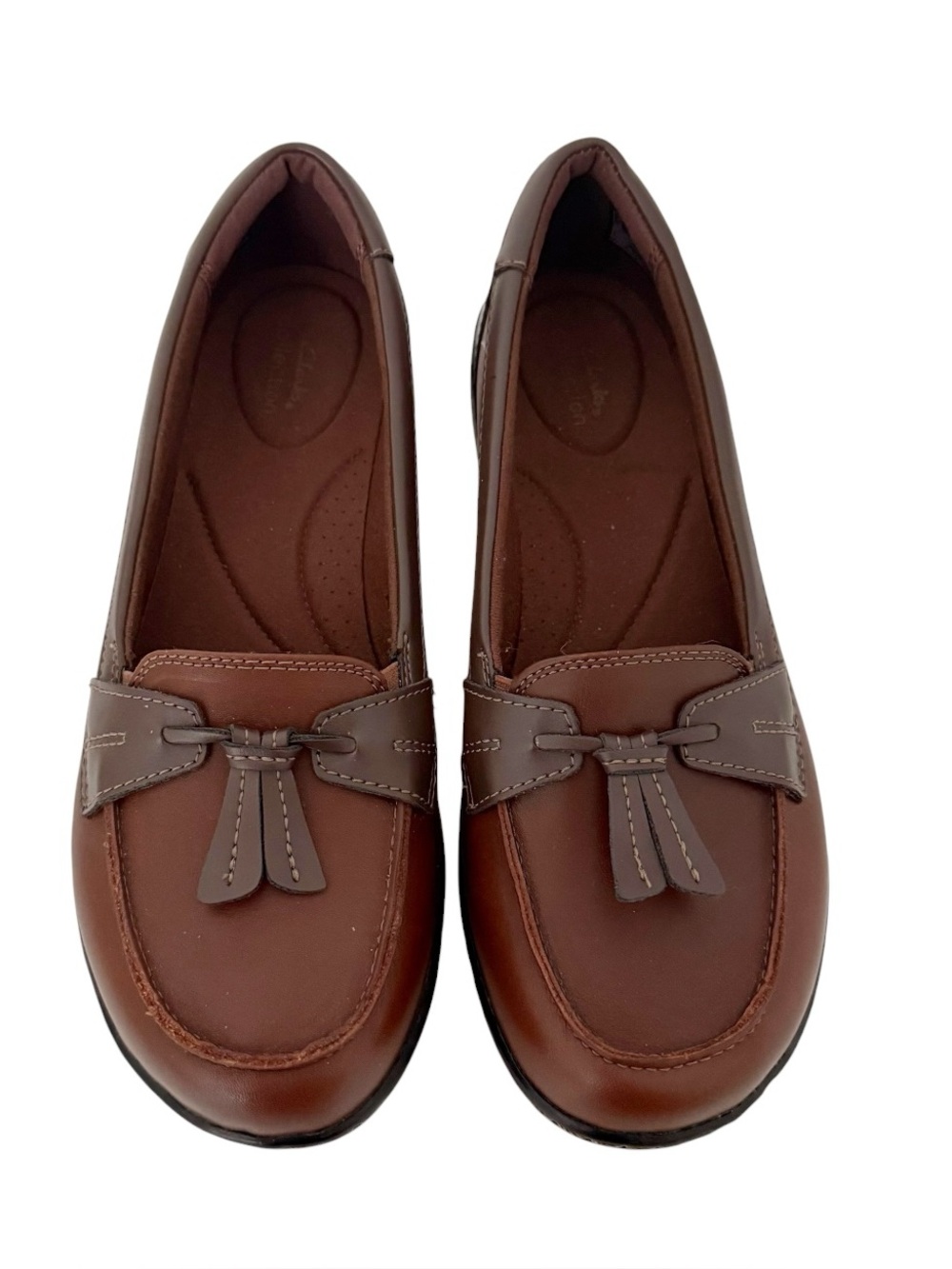 Clarks Brown Ashland Bubble Loafer
